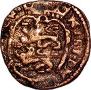Netherlands Duit Friesland Province 1626 KM# 46 NISI DNS NOBISCVM coin obverse Netherlands Duit Friesland Province 1626 KM# 46 NISI DNS NOBISCVM coin obverse