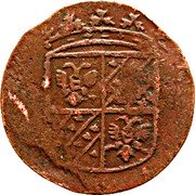 Netherlands Duit 1685 KM# 35 Groningen & Ommeland Province Standard Coinage coin obverse Netherlands Duit 1685 KM# 35 Groningen & Ommeland Province Standard Coinage coin obverse