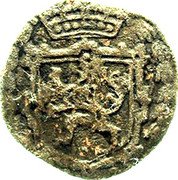 Netherlands Duit ND KM# 2 Gelderland - Batenburg County Standard Coinage coin obverse Netherlands Duit ND KM# 2 Gelderland - Batenburg County Standard Coinage coin obverse
