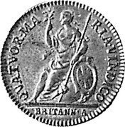 UK Farthing Charles II- pattern 1665 KM# PnI33 QVATVOR MA RIA VINDICO BRITANNIA coin reverse UK Farthing Charles II- pattern 1665 KM# PnI33 QVATVOR MA RIA VINDICO BRITANNIA coin reverse
