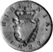 Ireland Farthing (George IV - Pattern) KM# Pn42 HIBERNIA 1822 coin reverse Ireland Farthing (George IV - Pattern) KM# Pn42 HIBERNIA 1822 coin reverse