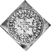 Netherlands Flabbe Klippe 1623 KM# 16a SIT NOMEN DOMINI BENEDI coin reverse Netherlands Flabbe Klippe 1623 KM# 16a SIT NOMEN DOMINI BENEDI coin reverse