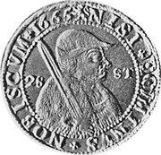 Netherlands Florijn 1665 Lion Rev mintmark KM# 10 Friesland Province Standard Coinage 28 ST NISI DOMINVS NOBISCVM 1665 coin reverse Netherlands Florijn 1665 Lion Rev mintmark KM# 10 Friesland Province Standard Coinage 28 ST NISI DOMINVS NOBISCVM 1665 coin reverse