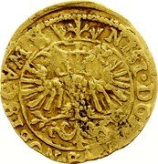 Netherlands Goudgulden 1618 Lion KM# 37 Friesland Province Trade Coinage MON AVR FRI 1617 coin reverse Netherlands Goudgulden 1618 Lion KM# 37 Friesland Province Trade Coinage MON AVR FRI 1617 coin reverse