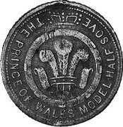 UK Half Sove (Victoria) X# 31 THE PRINCE OF WALES MODEL HALF SOVE coin reverse UK Half Sove (Victoria) X# 31 THE PRINCE OF WALES MODEL HALF SOVE coin reverse