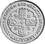 UK Halfpenny (Victoria) X# 36 UNITED KINGDOM AND GREATER BRITAIN HALFPENNY coin reverse UK Halfpenny (Victoria) X# 36 UNITED KINGDOM AND GREATER BRITAIN HALFPENNY coin reverse