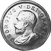 UK Octorino George V Octorino 1913 Proof X# 66 GEORGIVS V DEI GRATIA coin obverse UK Octorino George V Octorino 1913 Proof X# 66 GEORGIVS V DEI GRATIA coin obverse