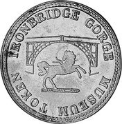 UK One Penny Ironbridge Gorge 1987H X# 303 ONE PENNY coin reverse UK One Penny Ironbridge Gorge 1987H X# 303 ONE PENNY coin reverse
