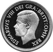 UK One Shilling (Edward VIII) X# 118 EDWARDVS VIII DEI GRA: BRITT: OMN REX coin obverse UK One Shilling (Edward VIII) X# 118 EDWARDVS VIII DEI GRA: BRITT: OMN REX coin obverse