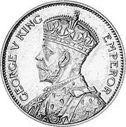 New Zealand One Shilling (George V- pattern) KM# Pn3 GEORGE V KING EMPEROR coin obverse New Zealand One Shilling (George V- pattern) KM# Pn3 GEORGE V KING EMPEROR coin obverse