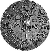 UK Penny King Arthur ND (1970-2006) X# 150 RVNERM ODEGRAB coin reverse UK Penny King Arthur ND (1970-2006) X# 150 RVNERM ODEGRAB coin reverse