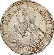 Netherlands Prinsen Rijksdaalder (William the Silent) KM# 8 VIGILATE DEO CON FIDENT ES coin obverse Netherlands Prinsen Rijksdaalder (William the Silent) KM# 8 VIGILATE DEO CON FIDENT ES coin obverse