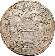 Netherlands Prinsen Rijksdaalder (William the Silent) KM# 8 MO NO ARG DVC GLERIAE CO ZVT coin reverse Netherlands Prinsen Rijksdaalder (William the Silent) KM# 8 MO NO ARG DVC GLERIAE CO ZVT coin reverse