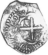 Spain Real KM# 52.3 Spain coin reverse Spain Real KM# 52.3 Spain coin reverse