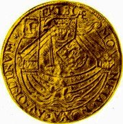 Netherlands Rose Noble ND Shield KM# 40 Friesland Province Standard Coinage MO NETA NOVA AV ORDINVM coin obverse Netherlands Rose Noble ND Shield KM# 40 Friesland Province Standard Coinage MO NETA NOVA AV ORDINVM coin obverse