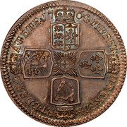 UK Shilling (George III- Pattern) KM# Pn44 ET L D S R I A T ET E J7 64 M B F ET H REX P D B coin reverse UK Shilling (George III- Pattern) KM# Pn44 ET L D S R I A T ET E J7 64 M B F ET H REX P D B coin reverse