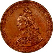 UK Six Pence (Victoria) X# 55b VICTORIA BY THE GRACE CE COD QUEEN OF GREAT BRITAIN EMP OF INDIA coin obverse