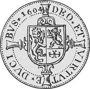Netherlands Snaphaanschelling 1604 (error) KM# 3 Gelderland - Zutphen Commune Standard Coinage DEO ET VIRTVT - E DVCI BVS 1604 coin obverse