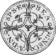 Netherlands Stuiver 1619 KM# 7 Gelderland - Nijmegen City Standard Coinage SPS E BEA GNSC VDN coin reverse