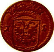 Netherlands Stuiver 1690 KM# 47a Groningen & Ommeland City Standard Coinage 1 S 1 6 9 0 coin obverse Netherlands Stuiver 1690 KM# 47a Groningen & Ommeland City Standard Coinage 1 S 1 6 9 0 coin obverse