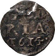 Netherlands Stuiver Lion With Arrows 1614 KM# 25 GEL RIA 1614 coin reverse