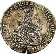 Netherlands 1/2 Ducaton Philip IV 1634 KM# 60.1 PHIL IIII D G HISP ET INDIAR REX 16 34 coin obverse Netherlands 1/2 Ducaton Philip IV 1634 KM# 60.1 PHIL IIII D G HISP ET INDIAR REX 16 34 coin obverse
