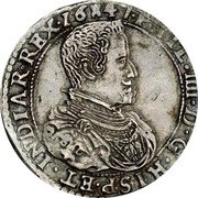Netherlands 1/2 Ducaton Spanish Netherlands Philip IV Bust 1647 KM# 42 PHIL IIII D G HISP ET INDIAR REX coin obverse Netherlands 1/2 Ducaton Spanish Netherlands Philip IV Bust 1647 KM# 42 PHIL IIII D G HISP ET INDIAR REX coin obverse