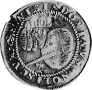 Netherlands 1/2 Florijn ND KM# 68 Holland Province Countermarked Coinage NISI DOMINVS NOVISCVM HOL 1688 4 ST coin obverse Netherlands 1/2 Florijn ND KM# 68 Holland Province Countermarked Coinage NISI DOMINVS NOVISCVM HOL 1688 4 ST coin obverse