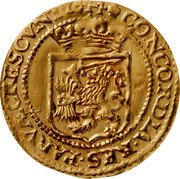 Netherlands 1/2 Gold Rider 1644 KM# 26 West Friesland Province Standard Coinage CONCORDIA RES PARVAE CRESCVNT 16 32 coin reverse Netherlands 1/2 Gold Rider 1644 KM# 26 West Friesland Province Standard Coinage CONCORDIA RES PARVAE CRESCVNT 16 32 coin reverse