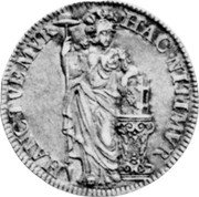 Netherlands 10 Stuivers 1682 KM# 59 Holland Province Standard Coinage HAC NITIMVR - HANC TVEMVR coin reverse Netherlands 10 Stuivers 1682 KM# 59 Holland Province Standard Coinage HAC NITIMVR - HANC TVEMVR coin reverse