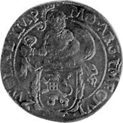 Netherlands 1/2 Lion Daalder 1633 KM# 31 Overijssel - Zwolle Commune Standard Coinage MO ARG FOE CIVI ZWOLLE IMP coin obverse