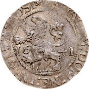 Netherlands 1/2 Lion Daalder 1641 KM# 35 Overijssel - Zwolle Commune Standard Coinage coin reverse Netherlands 1/2 Lion Daalder 1641 KM# 35 Overijssel - Zwolle Commune Standard Coinage coin reverse