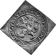 Netherlands 1/2 Lion Daalder Klippe 1642 Lily KM# 35.1 CONFEDENS DNO NON MOVETVR 16 42 coin reverse Netherlands 1/2 Lion Daalder Klippe 1642 Lily KM# 35.1 CONFEDENS DNO NON MOVETVR 16 42 coin reverse