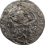 Netherlands 1/2 Lion Daalder (Rampant Lion) KM# 22.1 MO ARG PRO CONFOE BELG WEST coin obverse Netherlands 1/2 Lion Daalder (Rampant Lion) KM# 22.1 MO ARG PRO CONFOE BELG WEST coin obverse