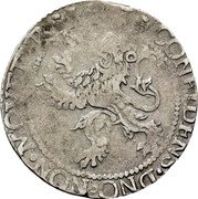 Netherlands 1/2 Lion Daalder KM# 30 Zeeland Province Standard Coinage coin reverse Netherlands 1/2 Lion Daalder KM# 30 Zeeland Province Standard Coinage coin reverse