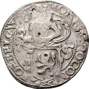 Netherlands 1/2 Lion Daalder West Friesland Province Lion 1651 Cinquefoil KM# 22.3 MO ARG PRO CON FOE BELG WEST coin obverse Netherlands 1/2 Lion Daalder West Friesland Province Lion 1651 Cinquefoil KM# 22.3 MO ARG PRO CON FOE BELG WEST coin obverse