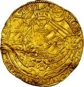 Netherlands 1/2 Noble ND KM# 11 Overijssel - Kampen City Standard Coinage MON NOVA CIVIT CAMPEN VALO TRANS ISVLA N coin obverse Netherlands 1/2 Noble ND KM# 11 Overijssel - Kampen City Standard Coinage MON NOVA CIVIT CAMPEN VALO TRANS ISVLA N coin obverse