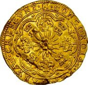 Netherlands 1/2 Noble ND KM# 11 Overijssel - Kampen City Standard Coinage CONCORDIA RES PARVAE CRESCVNT coin reverse Netherlands 1/2 Noble ND KM# 11 Overijssel - Kampen City Standard Coinage CONCORDIA RES PARVAE CRESCVNT coin reverse