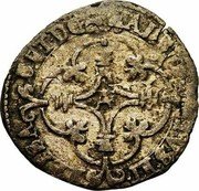 Netherlands 1/2 Patard (Albert and Elizabeth) KM# 41.1 ALBERTVS ET ELISABET D G coin obverse Netherlands 1/2 Patard (Albert and Elizabeth) KM# 41.1 ALBERTVS ET ELISABET D G coin obverse