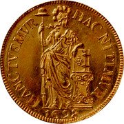 Netherlands 1/2 Three Gulden 1698 KM# 74a Holland Province Standard Coinage coin reverse