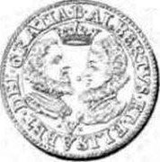 Netherlands 1/4 Florin Albert and Elizabeth 1601 KM# 20 ALBERTVS ET ELISABETH DEI GRATIA V coin obverse Netherlands 1/4 Florin Albert and Elizabeth 1601 KM# 20 ALBERTVS ET ELISABETH DEI GRATIA V coin obverse
