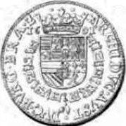 Netherlands 1/4 Florin Albert and Elizabeth 1601 KM# 20 ARCHIDVC AVST DVC BVRG BRA Z coin reverse Netherlands 1/4 Florin Albert and Elizabeth 1601 KM# 20 ARCHIDVC AVST DVC BVRG BRA Z coin reverse