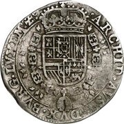 Netherlands 1/4 Patagon 1632 KM# 15 Duchy Spanish Rule Standard Coinage coin reverse Netherlands 1/4 Patagon 1632 KM# 15 Duchy Spanish Rule Standard Coinage coin reverse