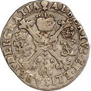 Netherlands 1/4 Patagon Albert and Elizabeth ND KM# 34.2 ALBERTVS ET ELISABET.DEI GRATIA coin obverse Netherlands 1/4 Patagon Albert and Elizabeth ND KM# 34.2 ALBERTVS ET ELISABET.DEI GRATIA coin obverse