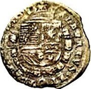 Netherlands 1/4 Real 1609 KM# 26.2 Spanish Rule Standard Coinage coin obverse