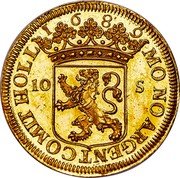 Netherlands 10 Stuivers 1689 KM# 59a Holland Province Standard Coinage MO NO ARGENT COMIT HOLL 1 6 8 8 10 S coin obverse Netherlands 10 Stuivers 1689 KM# 59a Holland Province Standard Coinage MO NO ARGENT COMIT HOLL 1 6 8 8 10 S coin obverse