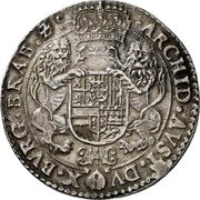 Netherlands 2 Ducatons Philip IV 1648 KM# 75.1 ARCHID AVST DVX BVRG BRAB ZC coin reverse Netherlands 2 Ducatons Philip IV 1648 KM# 75.1 ARCHID AVST DVX BVRG BRAB ZC coin reverse