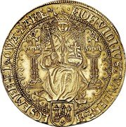 Netherlands 2 Rose Nobles Full Blown Rose ND KM# 14 ИOИ VIDI IVSTVM DERE И EC SEMEИ EI9 QVÆ PAИEM coin obverse Netherlands 2 Rose Nobles Full Blown Rose ND KM# 14 ИOИ VIDI IVSTVM DERE И EC SEMEИ EI9 QVÆ PAИEM coin obverse