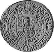 Netherlands 2 Souverains D'or Philip IV 1636 Hand KM# 64.2 ARCHID AVST DVX BVRG BRAB Z C coin reverse Netherlands 2 Souverains D'or Philip IV 1636 Hand KM# 64.2 ARCHID AVST DVX BVRG BRAB Z C coin reverse