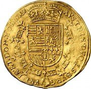Netherlands 2 Souverains D'or Albert and Elizabeth ND KM# 23.1 AVSTRLS DVC LS BVRG VNL AET DOM TORNA Z coin reverse Netherlands 2 Souverains D'or Albert and Elizabeth ND KM# 23.1 AVSTRLS DVC LS BVRG VNL AET DOM TORNA Z coin reverse